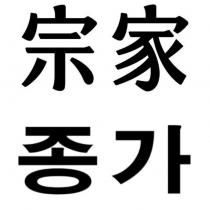 宗家 and Korean