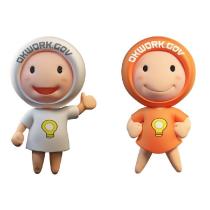 OKWORK 之 3D OKMAN 娃娃圖形
