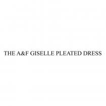 THE A&F GISELLE PLEATED DRESS