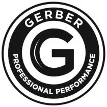 G GERBER PROFESSIONAL PERFORMANCE 及圖