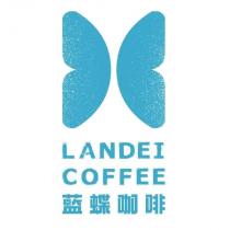 藍蝶咖啡 LANDEI COFFEE 及圖