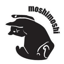 moshimoshi 貓 logo