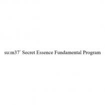 su:m37 ° Secret Essence Fundamental Program
