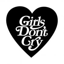 Girls Don't Cry heart logo