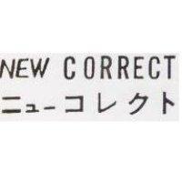 NEW CORRECT ニユ–コレクト