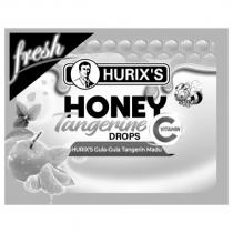 HURIX'S HONEY Tangerine DROPS VITAMIN C HURIX'S Gula-Gula Tangerin Madu fresh 及圖
