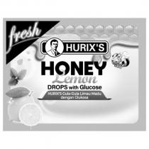 HURIX'S HONEY Lemon DROPS with Glucose HURIX'S Gula-Gula Limau Madu dengan Glukosa fresh 及圖