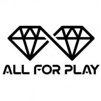 ALL FOR PLAY 設計字及圖