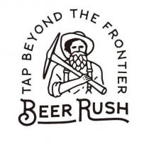 BEER RUSH TAP BEYOND THE FRONTIER 及圖