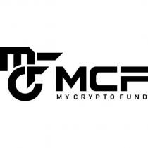 MCF MYCRYPTOFUND 設計字及圖