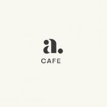 a. cafe 字形設計