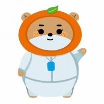 穿防塵衣的熊