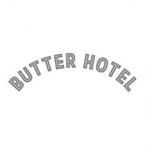 BUTTER HOTEL 設計字