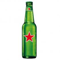 Bottle with big red star
