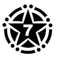 7 及星星圖