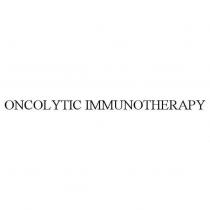 ONCOLYTIC IMMUNOTHERAPY
