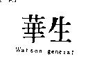 華生 Watson general