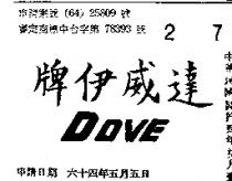 達威伊牌 DOVE 