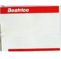 BEATRICE AND LABEL IN COLOR