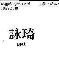詠琦 BMI