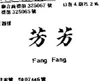 芳芳 FANG FANG