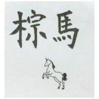 棕馬及圖