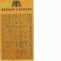 BENSON & HEDGES GOLD LABEL
