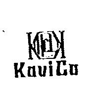 設計圖及英文字 KCL KAVICO