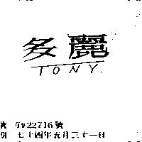 多麗 TONY