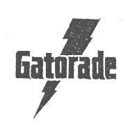GATORADE 及閃電圖