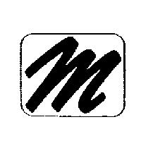 〞 M 〞 SCRIPT LOGO