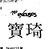 寶琦 NO EXCUSES