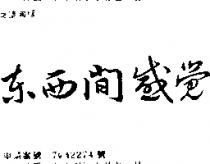 東西間感覺