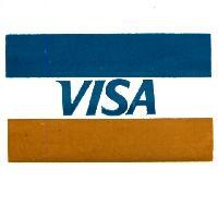 VISA and BLue, White and Gold Bands Design