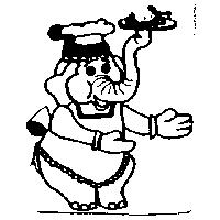 象寶寶卡通圖