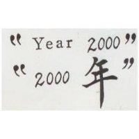 “ 2000 年”“ 2000YEAR ”