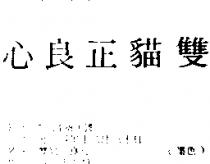 雙貓正良心
