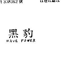黑豹及圖 HAVE POWER