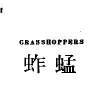 蚱蜢 GRASSHOPPERS