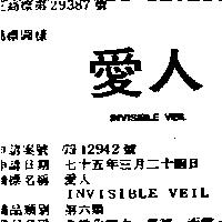 愛人 INVISIBLE VEIL