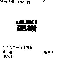 重機 JUKI
