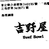 吉野屋 BEEF BOWL