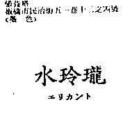 水玲瓏エリカント