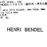 HENRI BENDEL