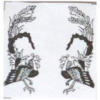 双鳳圖案