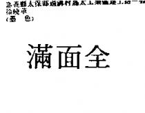 滿面全