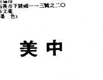 美中