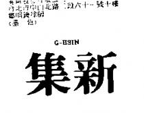 集新 G – HSIN