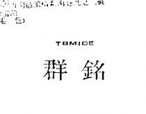 群銘 TBMIDE