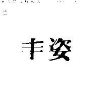 丰姿